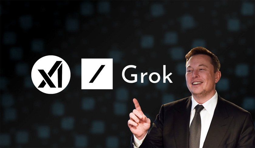 Grok Elon Musk in Grok 1.5 revealing show