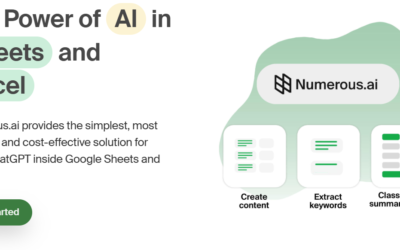 Numerous: Integra ChatGPT con Excel y Google Sheets